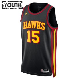 Maillot Enfant Atlanta Hawks Clint Capela 15 2022-23 Jordan Statement Edition Noir Swingman